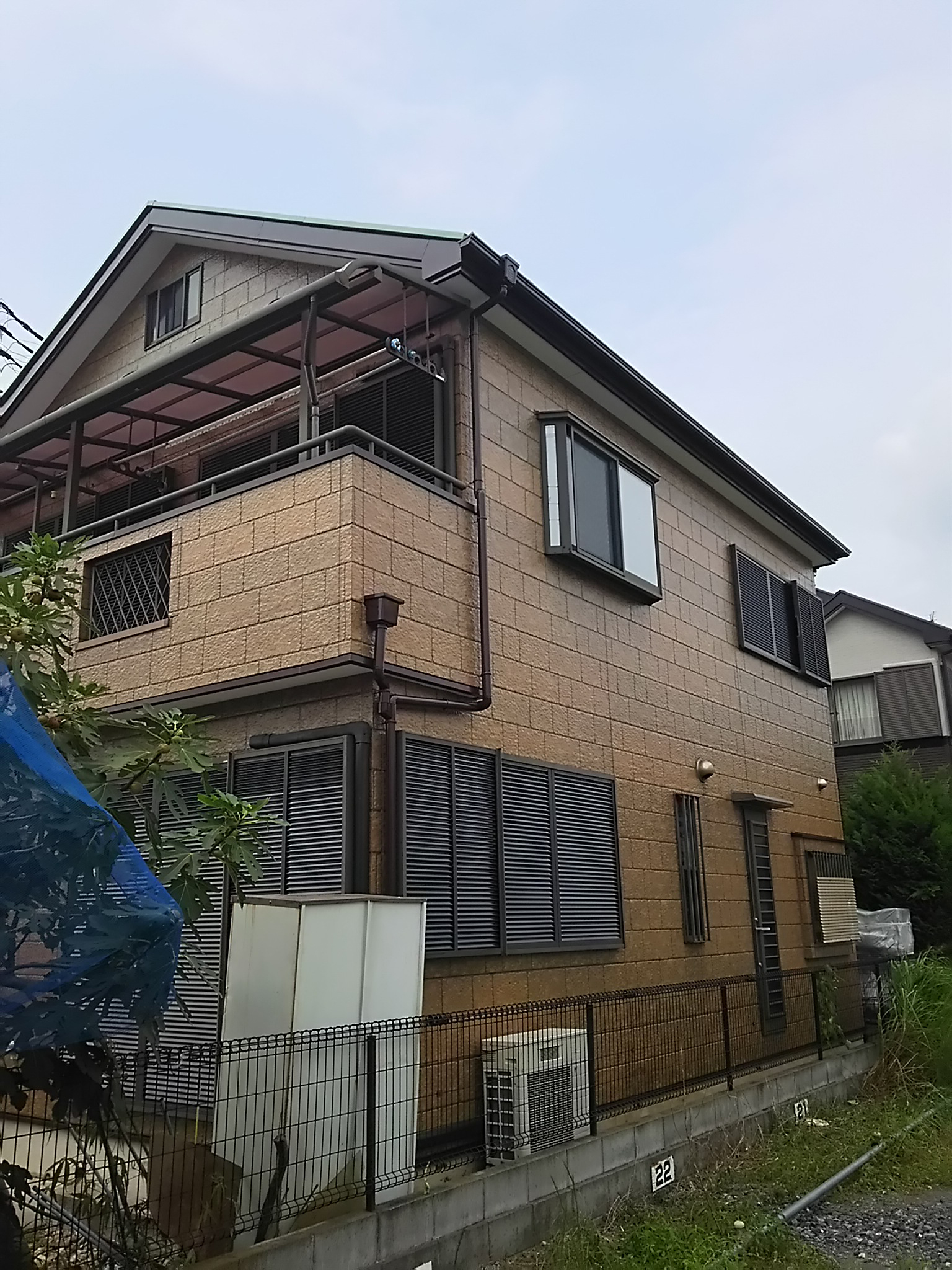 外部塗装工事川越市片貝塗装