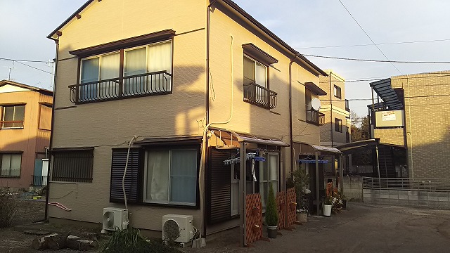 足場・外部塗装　屋根遮熱塗装　外壁塗装・ｺｰｷﾝｸﾞ片貝塗装