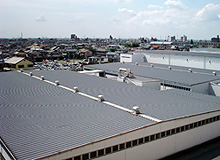 弱溶剤シリコン樹脂屋根用遮熱塗料